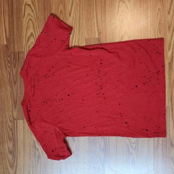 Nike Dri Fit Red and black T.shirt size large - Picture 3 of 3